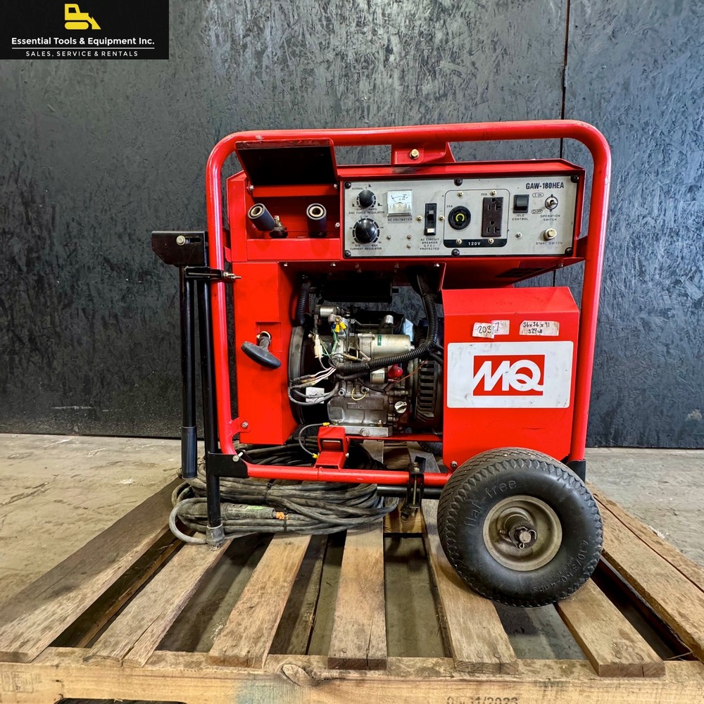 Multiquip GAW-180HEA Portable AC/DC Welder Gas Generator 3kW Honda GX340