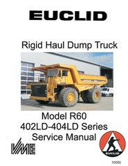 Euclid R60 402-404LD Series Service Manual