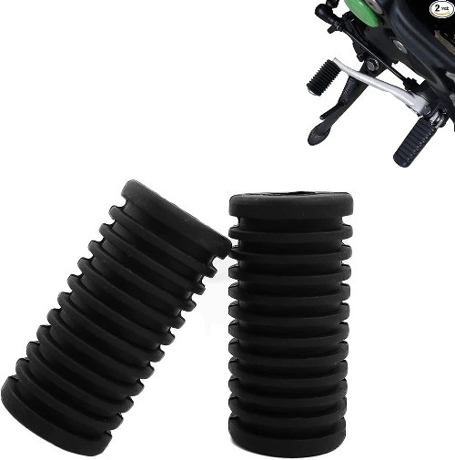 Universal Motorcycle Gear Shifter Rubber Cover & Kick Start Pedal Cover, 2-Piece