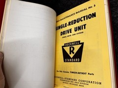 Vintage PETERBILT Owner’s Maintenance Manual Rare Early 1960s Model 282 ST 282ST
