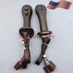 New 1 Pair Joystick Controller Handle 611-7548 611-7549 For CAT 325 326 Next Gen