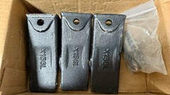 3PCS Bucket Teeth-Roll Pins X156L TX156 Heavy Duty for Backhoe Loader &Excavator