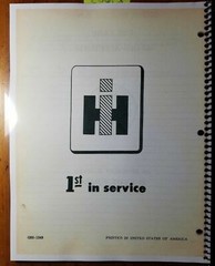 IH International B-275 Tractor Electrical Equipment Service Manual GSS-1249