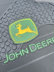 John Deere Floor Mats Plasticolor 2005 Nothing Runs Like A Deere Used