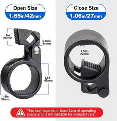 Universal Inner Tie Rod Hex Wrench Repair Removal Tools 27-42mm for Car Truck Ve