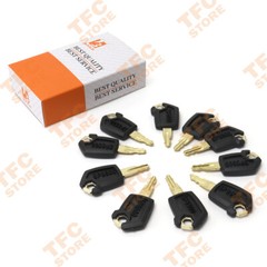 10X Heavy Equipment Key Set Ignition Keys 5P8500 for CAT Caterpillar