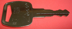 #7 Key for Several Models SKYTRACK, MAGNI, WACKER NEUSON, SKID STEER, EXCAVATOR
