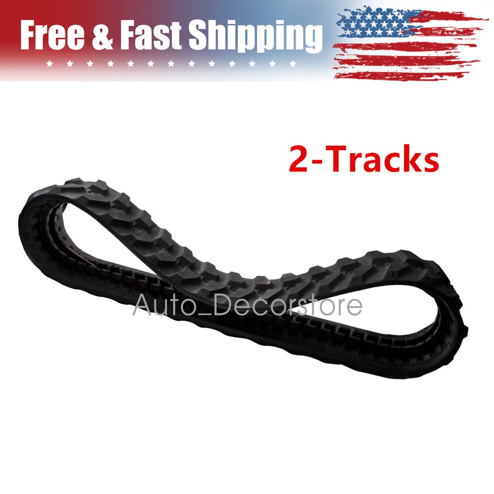 (2-Tracks) For TAKEUCHI Rubber Track TB-016 TB016 TB216 TB-216 230x48x68 2304868