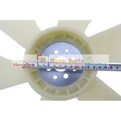 Fan Blade Z-8-94470-553-0 For Isuzu Engine 4JG2 C240PKJ TD27 C240 TCM Forklift