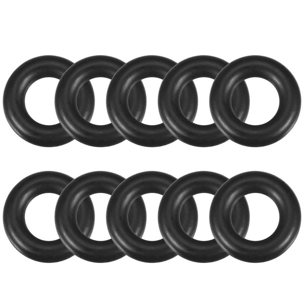 uxcell Nitrile Rubber O-Rings 17mm OD 9mm ID 4mm Width, 9mmx17mmx4mm, black