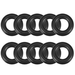 uxcell Nitrile Rubber O-Rings 17mm OD 9mm ID 4mm Width, 9mmx17mmx4mm, black
