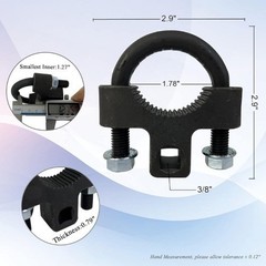 3/8 Inch Low Profile Inner Tie Rod Breaker Tool for Removal and Installation