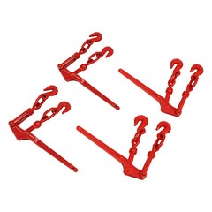 4* Lever Chain Binders Plastic Spraying Carbon Steel 12700kg Break Strength