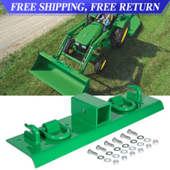 Bolt-on Grab Hooks, D Rings,2″ Receiver all-in-one For John Deere Tractor