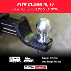 Class 3 up to 8,000 Lb. Swap-A-Ball 1-7/8 In., 2 In. and 2-5/16 In. Ball Diamete