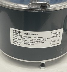 Leungoo Air Conditioner Fan Motor 1/4 HP 208-230V 1100RPM – Ships from USA