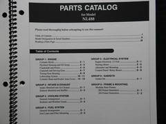 NORTHERN LIGHTS LUGGER 488 NL488 DIESEL GENERATOR SET PARTS CATALOG MANUAL NICE