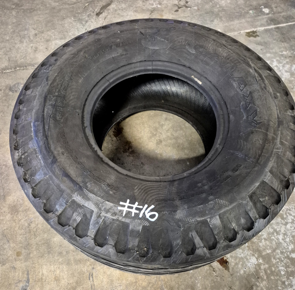 Galaxy 14.5/75-16 Industrial Rib 10ply F-3 Tire, Each