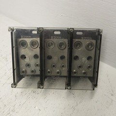 Ferraz Shawmut 69313 Power Distribution Block 3 Pole 600V Open Style 3P CU9AL