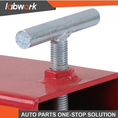 Labwork 2″ Clamp On Forklift Hitch Receiver Pallet Fork Trailer Towing Adapter
