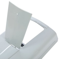 Tractor Hood w/ Battery Door Gray For Ford 2N 9N 8N Replace For 8N16612 9N16938C
