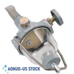 For Ford NAA Jubilee 2N 8N 9N 2N9155B NAA9155 Gas Fuel Sediment Bowl w/ Shut Off