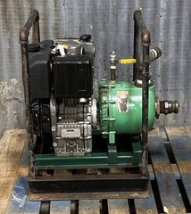 Kohler KD420-1001A 9.8 Diesel Engine w/ 1″ Keyed Shaft, Recoil Start, 2″ Trash P