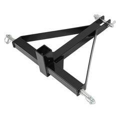 HECASA 3 Point Trailer Receiver Hitch Tow Drawbar 1Tractor Thicken Steel Upgrade