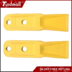 Findmall 2PC Mini Excavator Bucket Teeth Accessories for Narrow Bucket