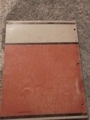 Case 150 Combine Original Parts Manual Catalog A597 JI CASE FARM Assembly Manual