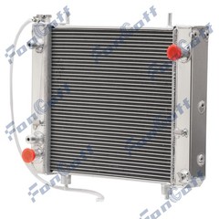 3Row Aluminum Radiator 580039800 Fits Yale Forklift YT580039800 5800398-00