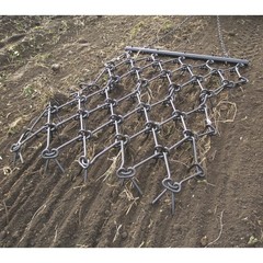 Field Tuff Heavy-Duty Drag Harrow, 4ft. x 4ft., 7 Tine Rows, 1/2in. Tines,