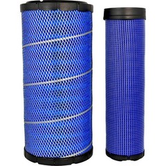 Outer Inner Air Filter Kit RE171235 RE171236 Fit John Deere Excavator Tractor
