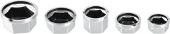 Motorcycle Screw Cap Cover Set, Silver Tone Nut Bolt Decora Color: Silver Tone