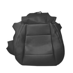 Driver & Passenger Perforated Leather Seat Cover Black Subaru Outback 2015-2019