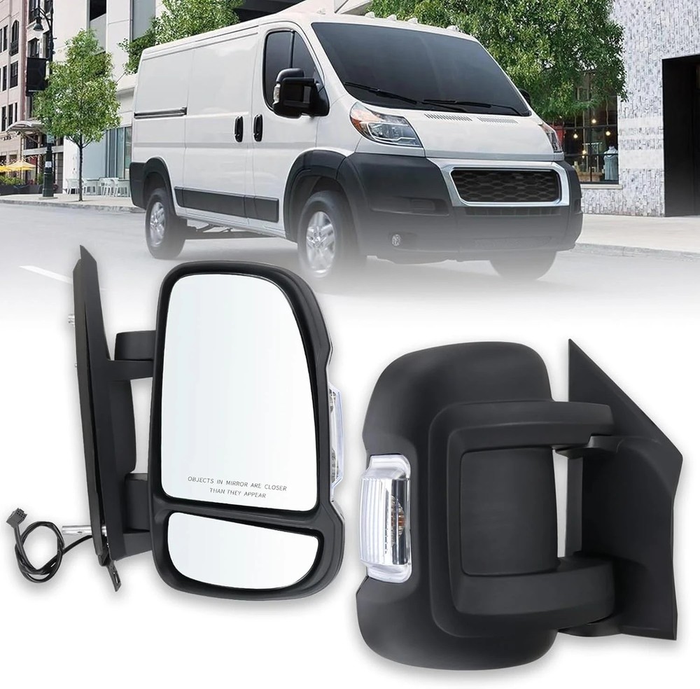 Right Passenger Side Mirror Compatible with 2014-2025 Ram Promaster 1500/2500/3
