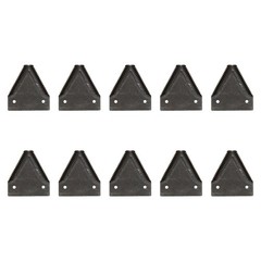 Qty 10: Sickle Sections Fits Ford/New Holland Replaces 491-203325