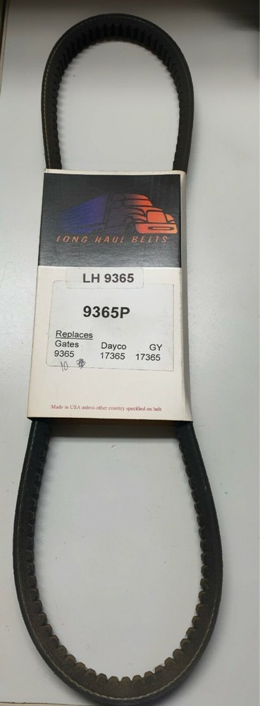 BELTS PART 9365, DAYCO17365, GY17365, # LH9365