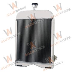 8N8005 3 Row Radiator W/Silicone Hose Kit For Ford 8N 9N 2N 86551430 Tractors