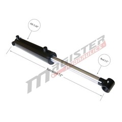 Hydraulic Cylinder Welded Double Acting 3″ Bore 32″ Stroke Cross Tube 3×32 NEW