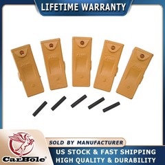 X156L Long Bucket Teeth + 156LPN Long Pins (5 Pack) for Mini Excavators