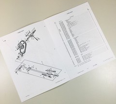 Massey Ferguson Mf 42 Mower Bar Sickle Parts Book Manual Rear Mounted Part List