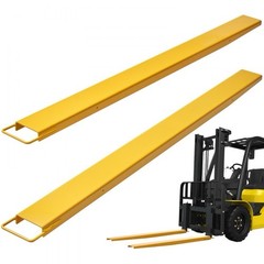 96″ Heavy Duty Steel Forklift Fork Extensions 4000LBS 4.5″ Width 1 Pair