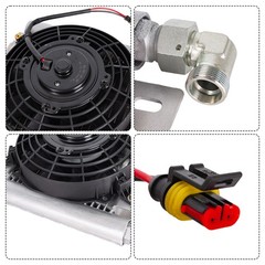 New Radiator Plus Hydraulic Fan For AGT 1-1.8Ton Mini Excavators | H12-QH12SRQ