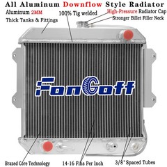 9160114200 Radiator For Mitsubishi CAT Forklift FG30 GP30KAT13D FD30-35K 4G63