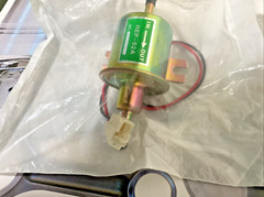 ELECTRIC FUEL PUMP 12V TRACTOR MACHINERY HEAVY DUTY EXCAVATOR LOADER