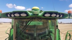 Oval 45W LED Work Light headlight For John Deere Tractors Replace OEM RE573609