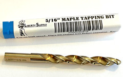 Maple Tapping Drill Bit 5/16″ to tap maple trees for sap / syrup. New, USA