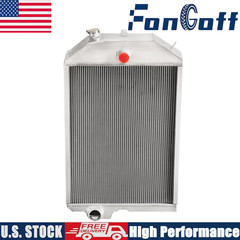 Fits John Deere 4440 Tractor Full Aluminum Radiator AR79501 RE21897 Fongoff.