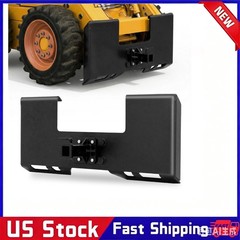 3/8″ Thick Skid Steer Mount Plate W/ 2″ Trailer Hitch Receiver Attachment